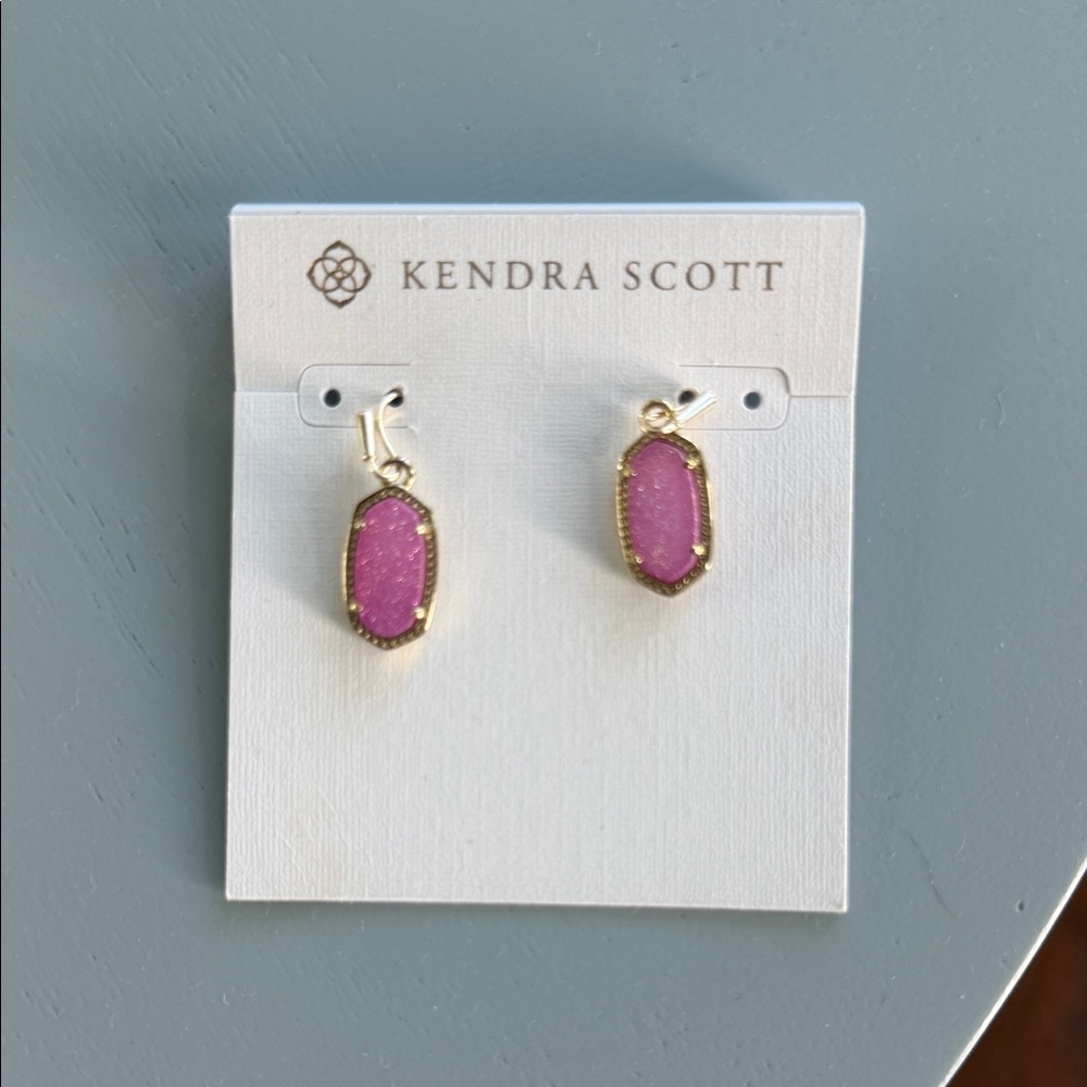 Kendra Scott Pink Oval Earrings NWT
